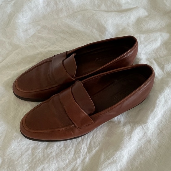 Vintage Coach Leather Loafers - Picture 1 of 8